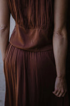 HADAS DRESS BROWN