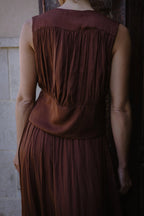 HADAS DRESS BROWN