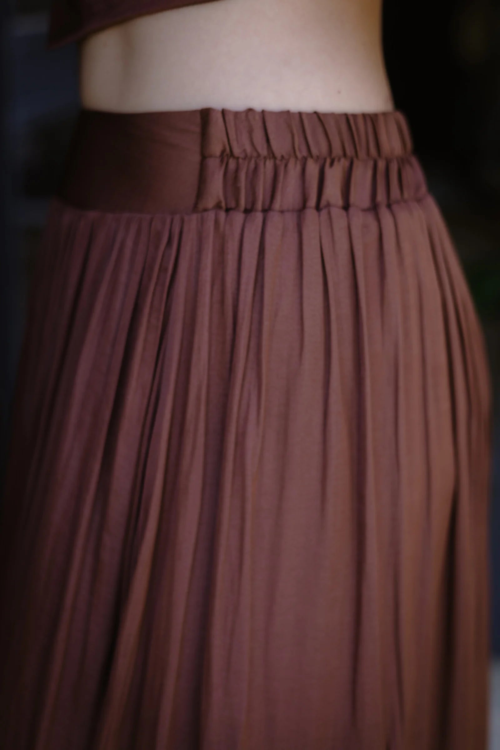 HADAS DRESS BROWN