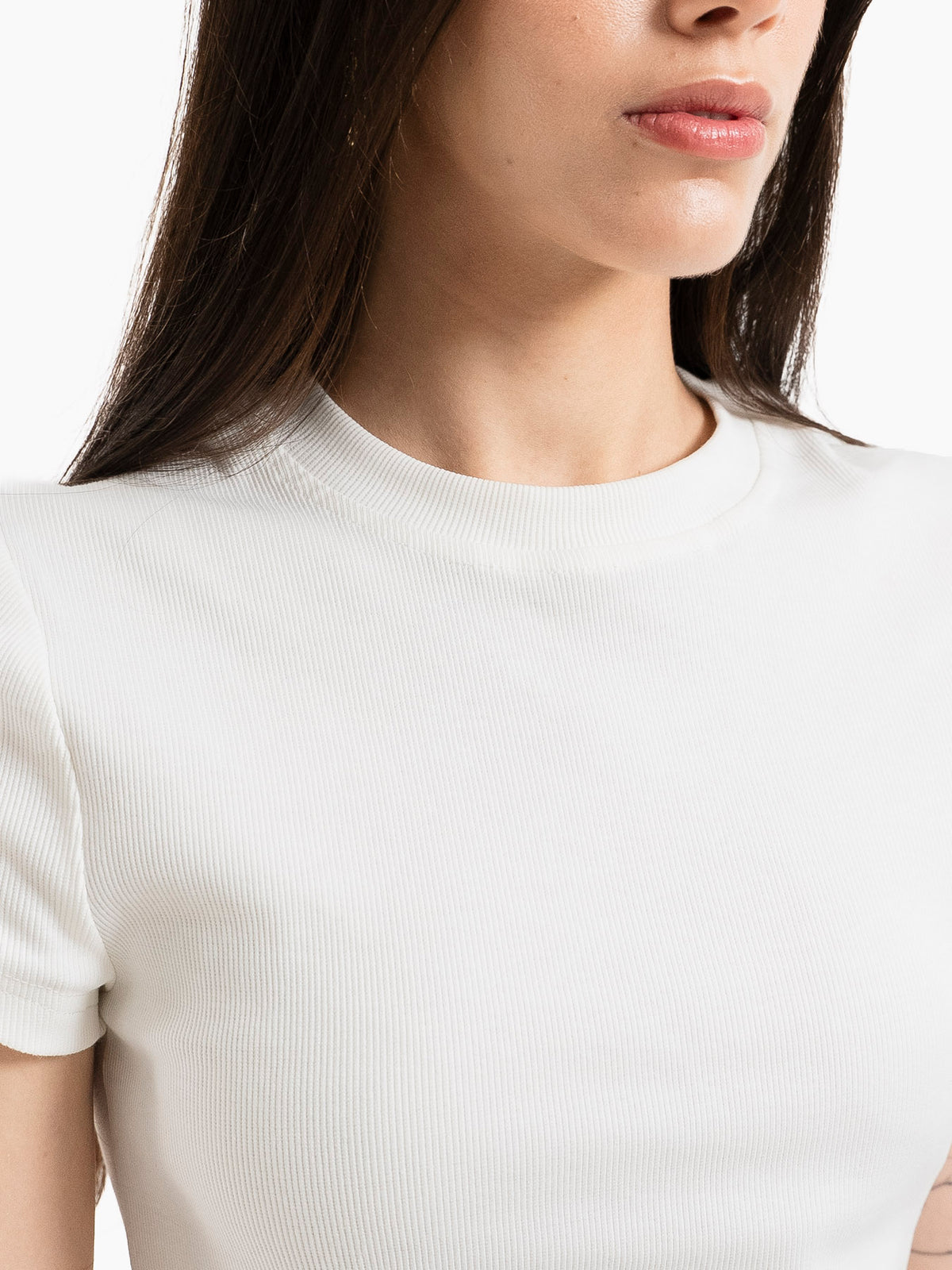 FITTED BASIC WHITE