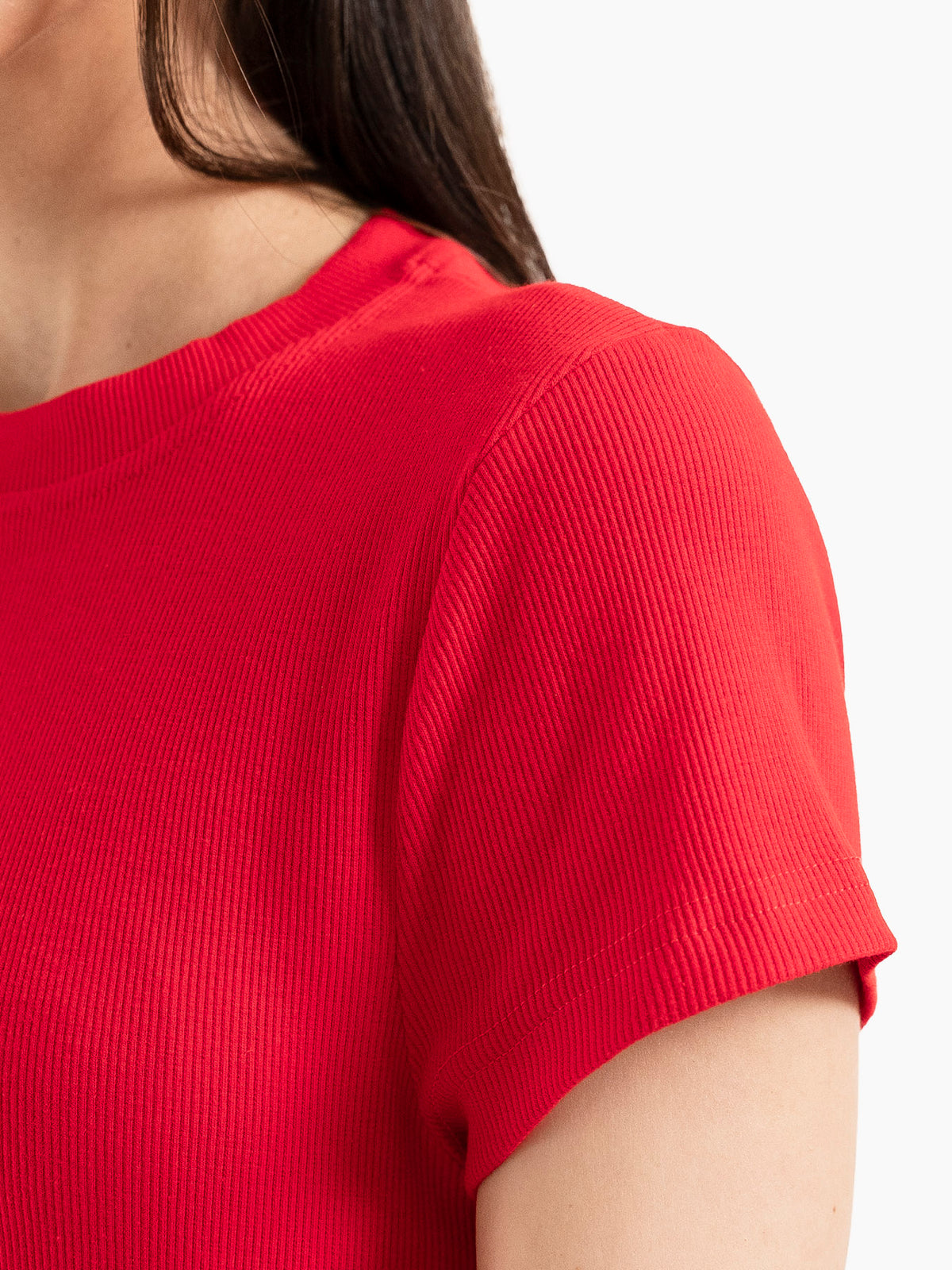 FITTED BASIC RED