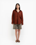 SARA BRICK BUTTON DOWN