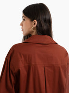 SARA BRICK BUTTON DOWN