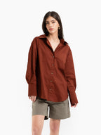 SARA BRICK BUTTON DOWN