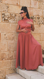 LIOR DRESS PEACH