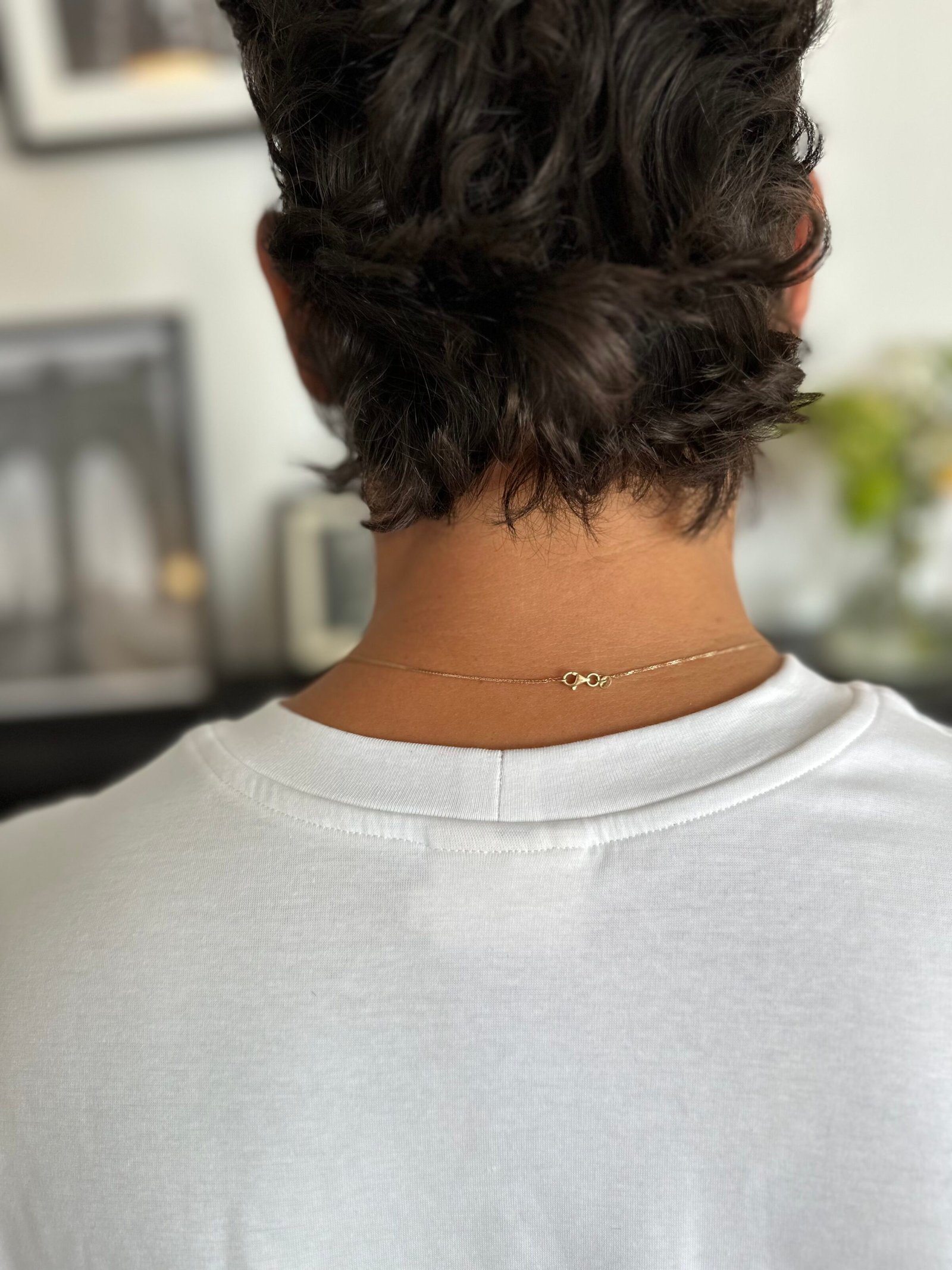 ⁦MAN BASIC 003 WHITE⁩ – תמונה ⁦3⁩