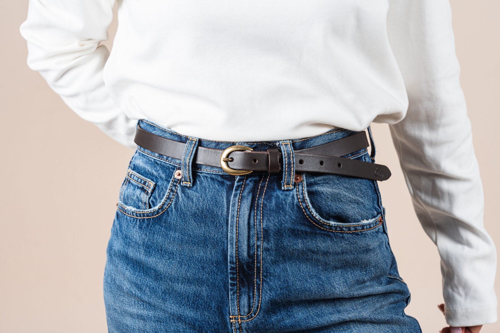 LEATHER BELT BROWINES