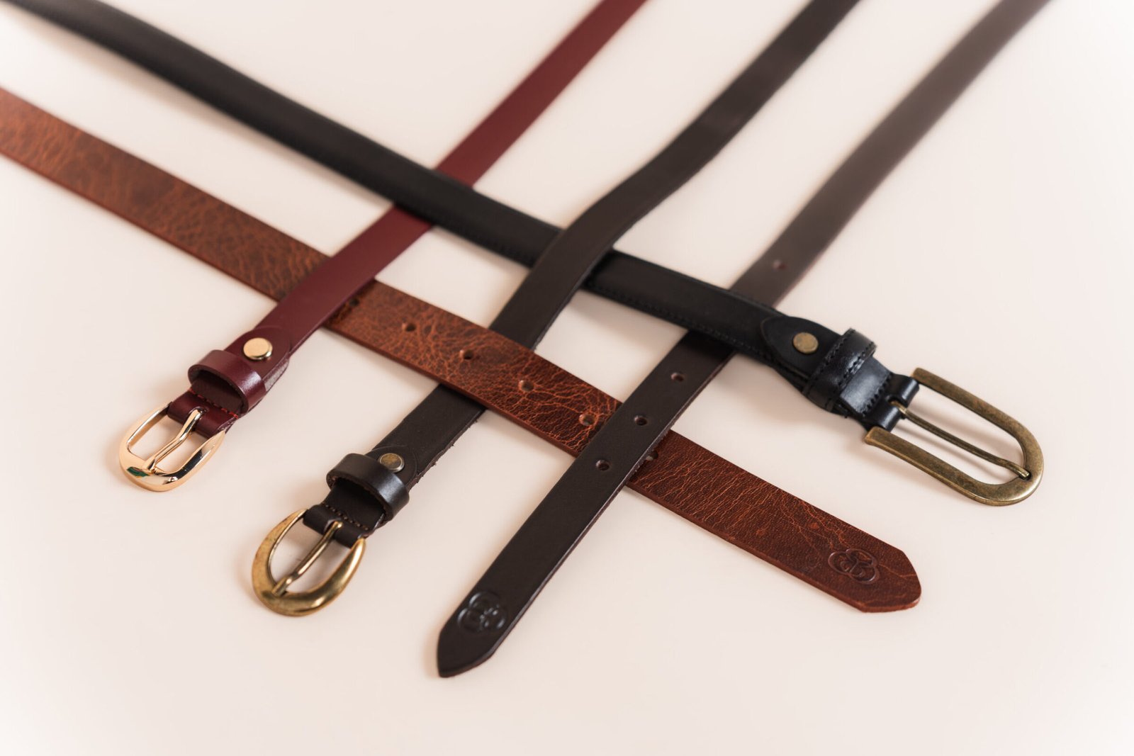 ⁦LEATHER BELT SANGRIA⁩ – תמונה ⁦3⁩